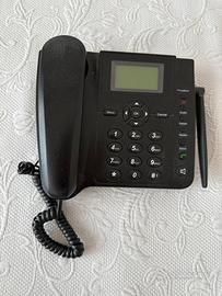 Telefono Fisso Wireless Nero