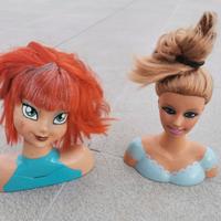 teste di bambole da pettinare 