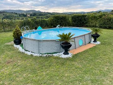 Piscina ovale bestway 4.88