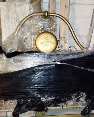 Letto in ottone 