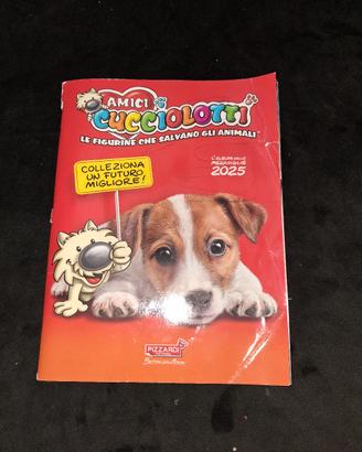 album da collezione amici cucciolotti