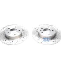 DISCHI FRENO FORATI E SCANALATI PER LAND ROVER