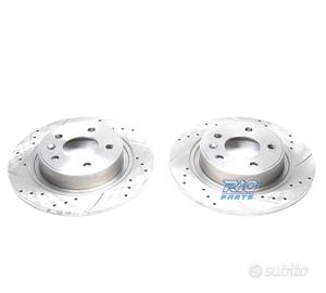 DISCHI FRENO FORATI E SCANALATI PER LAND ROVER