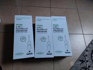 Folletto VK200 VK220S 18 Filtrelli fp200 originali