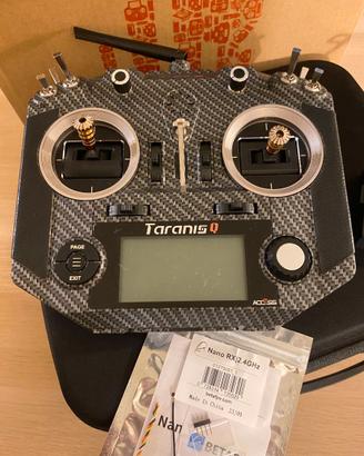 Taranis QX7S + Cover Azzurra +TX + RX ELRS BetaFPV