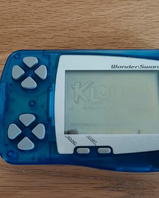 Console Bandai Wonderswan clear blue
