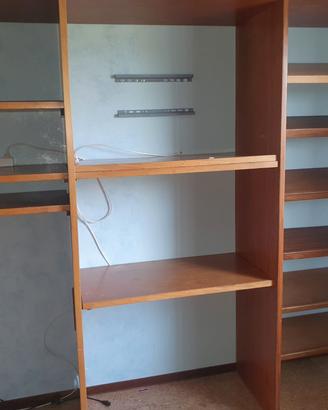 armadio legno noce 
