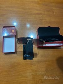 Occhiali cartier usate poche volte