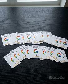 Card recensioni google nfc