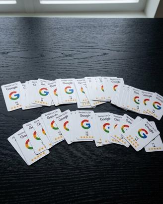 Card recensioni google nfc