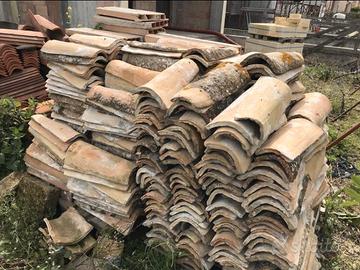 Tegole/Coppi Antichi in terracotta fatti a mano