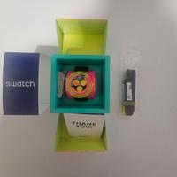 Swatch Neon Grand Prix SB06J100 + cinturino extra