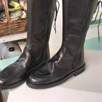 Stivali Motociclista Estivi in Pelle