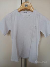 T.Shirt Beige anni 8 cotone marca Saraanda