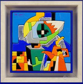 Ugo Nespolo con autentica