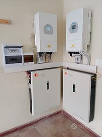 Impianto 15kw fotovoltaico 8kw litio kit accumulo