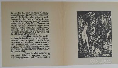 Sartorio Giulio Aristide. Sibilla