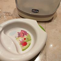 sterilizzatore microonde e piatto bebè 