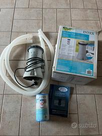 Pompa piscina con accessori intex