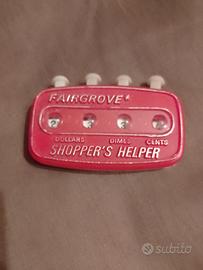  Calcolatrice "shopper-adder" anni '60/'70