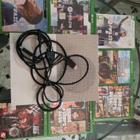 Xbox One S Bianca - 500 GB + Giochi 