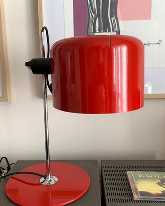 Oluce Coupè tavolo rossa des. Joe Colombo vintage