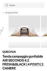 Tenda da campeggio