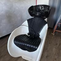 Lavatesta Professionale Design Moderno - Nero/Bian