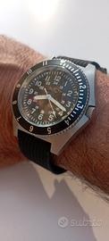orologio militare  stile benrus mil ship