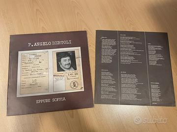 Vinile Pierangelo Bertoli “eppure soffia”