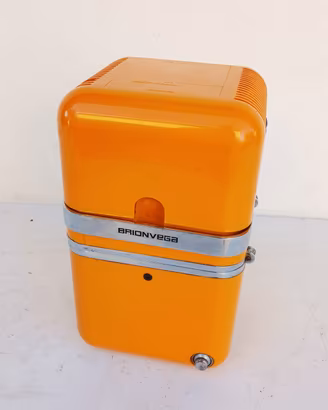Brionvega TS502 Radio Cubo Giallo anni 70 Zanuso 
