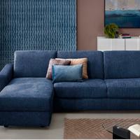 divano letto a ribalta angolare con contenitore