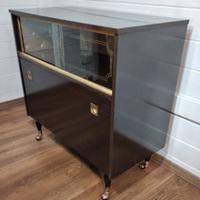 Mobile bar vintage  con ruote. 