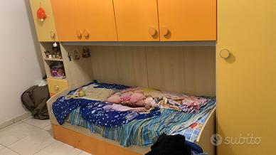 cameretta a ponte giallo/arancio