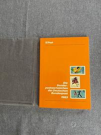 Libretto francobolli Germania+Berlino 1983