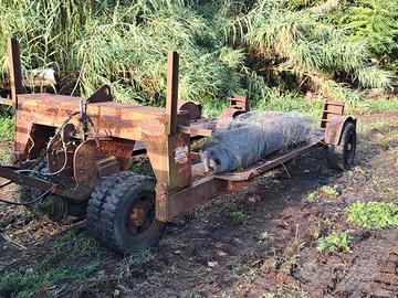 Carro agricolo trasporto cingolati