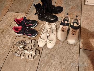 Scarpe bimba numero 33 e 34