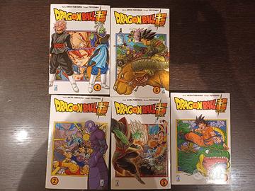 Dragon Ball Super volumi 1,2,4,5,6