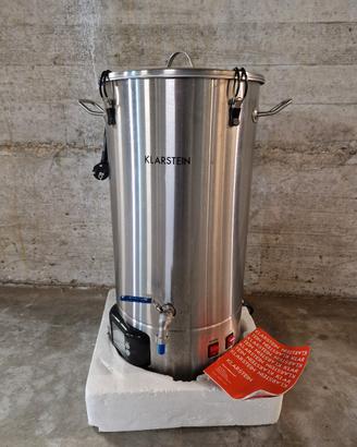 Sistema birra Klarstein  30L + serpentina e cestel