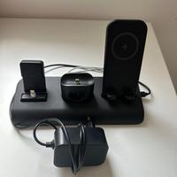 Bese di ricarica multipla 3 in 1