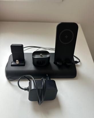 Bese di ricarica multipla 3 in 1