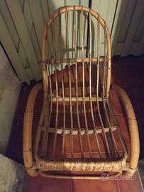 Poltrona singola  bambu