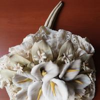 Bouquet da sposa in porcellana di Capodimonte