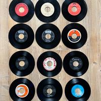 Stock di vinili vintage 45 giri