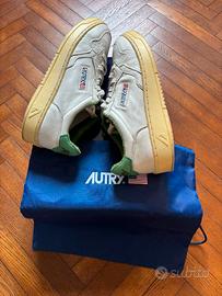 Scarpe Autry Medalist Uomo Pelle Bianca 44