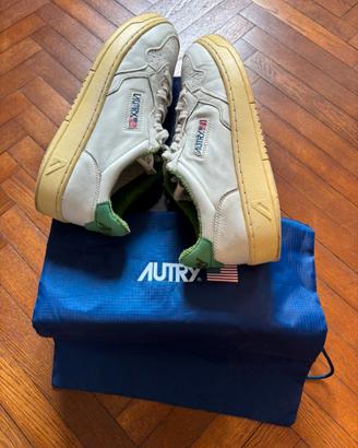 Scarpe Autry Medalist Uomo Pelle Bianca 44