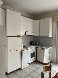 Cucina angolare moderna legno massello