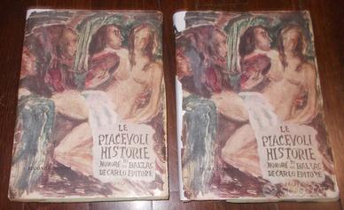 LE PIACEVOLI HISTORIE PRIMA SECONDA DIECINA BALZAC