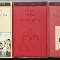 “Biblioteca Adelphi” lotto n°2