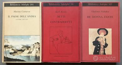 “Biblioteca Adelphi” lotto n°2